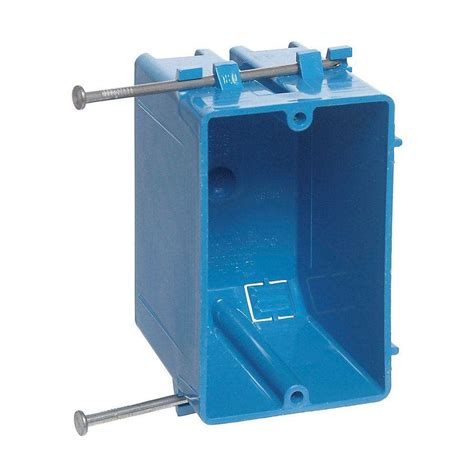 blue box for electrical outlet|size screws for electrical boxes.